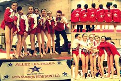 SAISON 2018/2019 - PREMIERE PLACE SUR LE PODIUM AUX REGIONALES DE NOS GYMNASTES NIVEAU 8 - 7/12 ANS