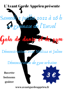 GALA LE 2 JUILLET 2022